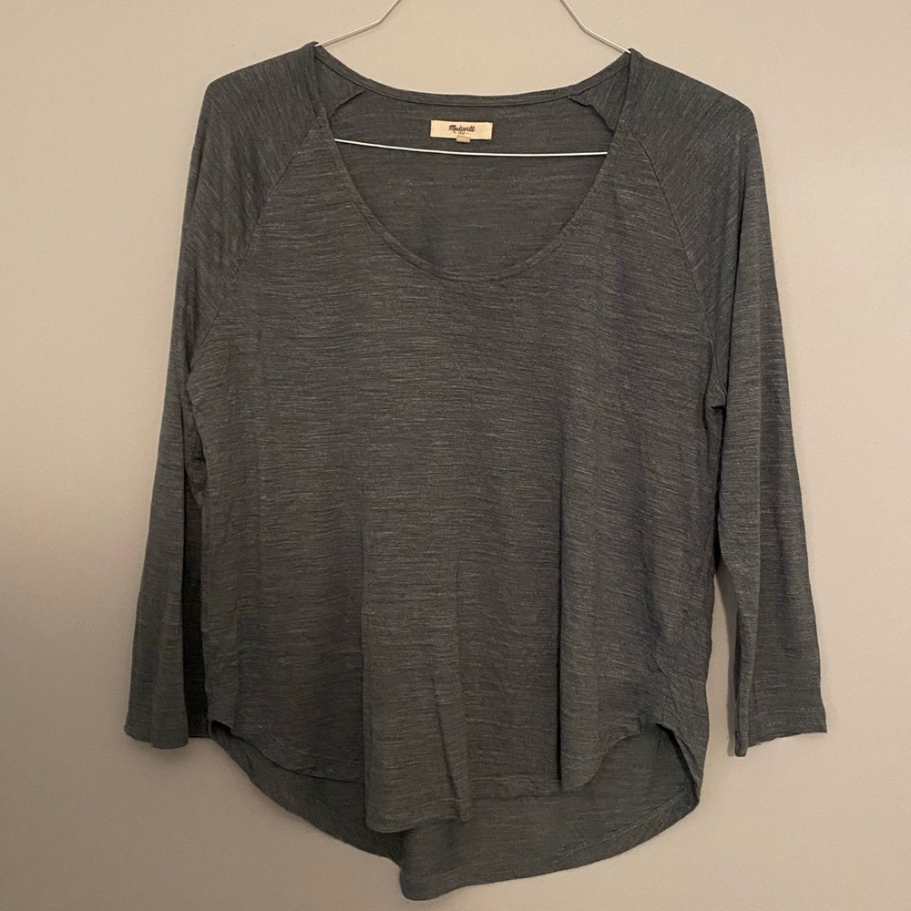 Madewell 3/4 Sleeve Knit Top